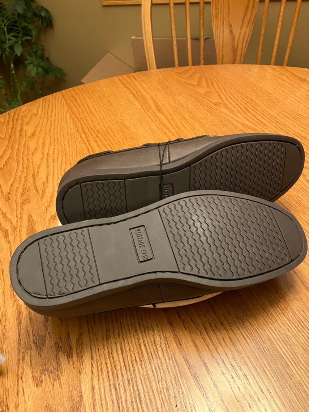 Weatherproof Men’s Dark Brown Boat Shoes - Picture 3 of 4
